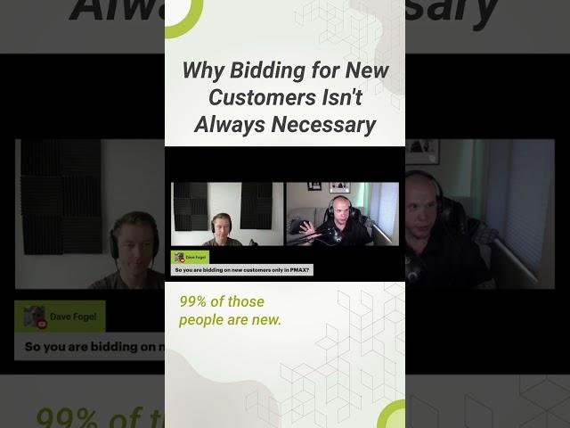 Why Bidding for New Customers Isn't Always Necessary #shorts #googleads #advertising #paidtraffic