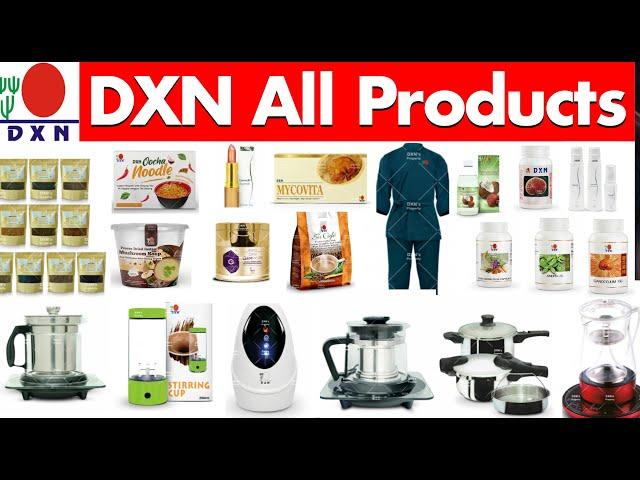 DXN All Products Details with MRP | DXN India Products List