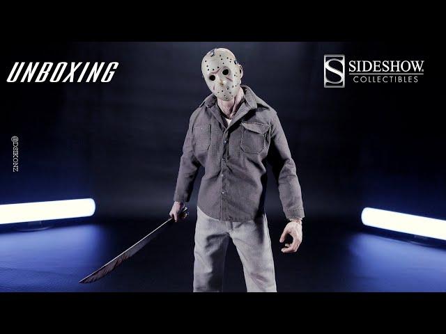 Horror Icon Unboxing! Jason Voorhees Sideshow Collectibles Exclusive Sixth Scale Figure Review