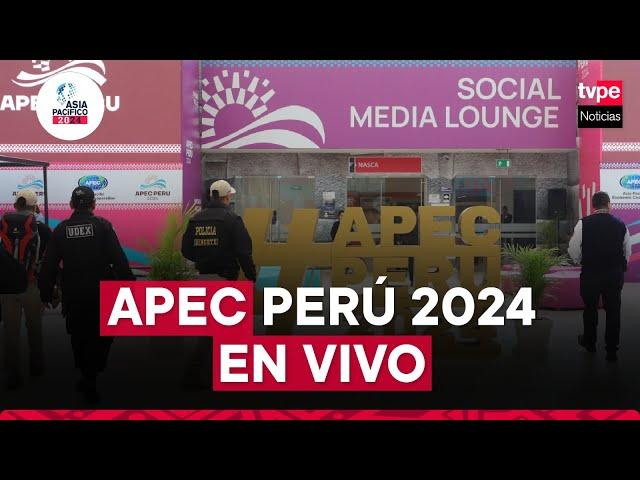 TVPerú Noticias EN VIVO: Asia Pacífico 2024, hoy jueves 14 de noviembre del 2024 - APEC Perú 2024