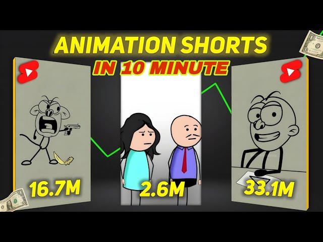 Sticky animation video kaise banaye | How to make Sticky animation video | Cartoon video kaise banay