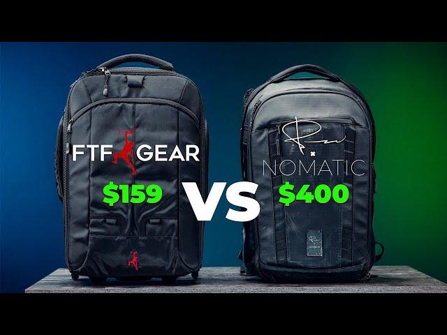 $400 PM Nomatic Camera Bag vs $159 FTF Gear Camera Bag