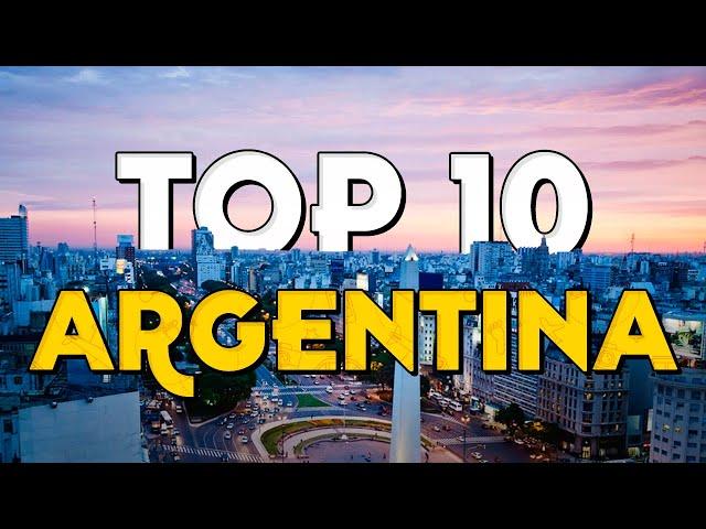 ️ TOP 10 Argentina⭐️ Que Ver y Hacer en Argentina