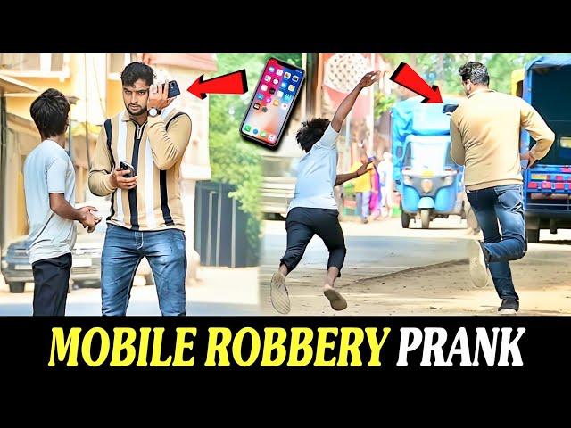 Mobile Robbery Prank With Twist  | Prakash Peswani Prank |