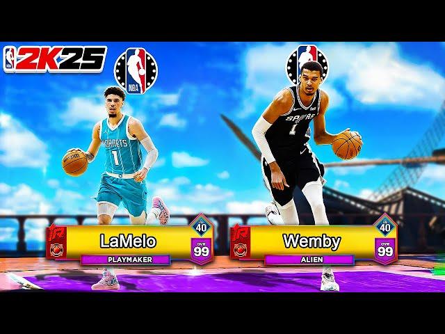 LaMelo Ball & Victor Wembanyama are UNSTOPPABLE in NBA 2k25