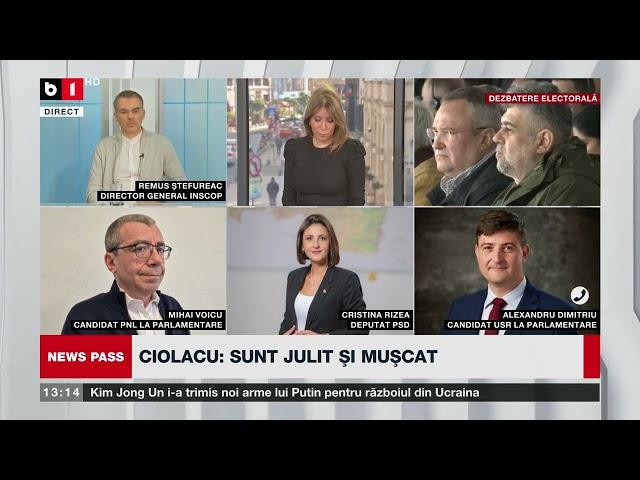 Al. Dimitriu, USR: Ponta, care ajunsese Pinocchio politic, a fost detronat de Ciolacu_Știri B1TV