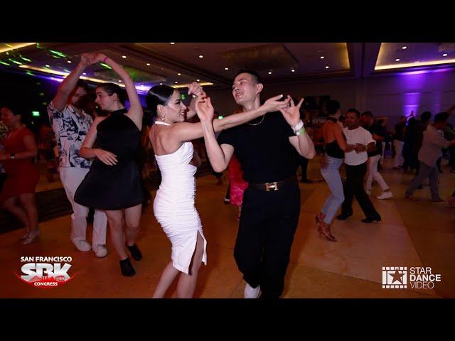 Mambo Inwoo Choi & Naty Raigosa ~ salsa social dancing @ San Francisco SBK Congress‪