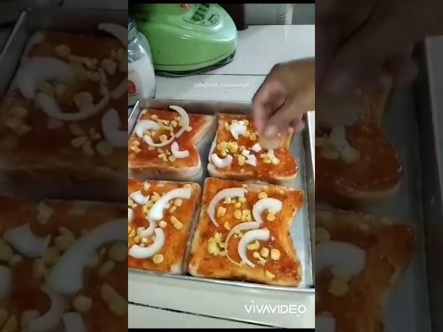 Pizza Roti Tawar, cocok buat cemilan, sarapan