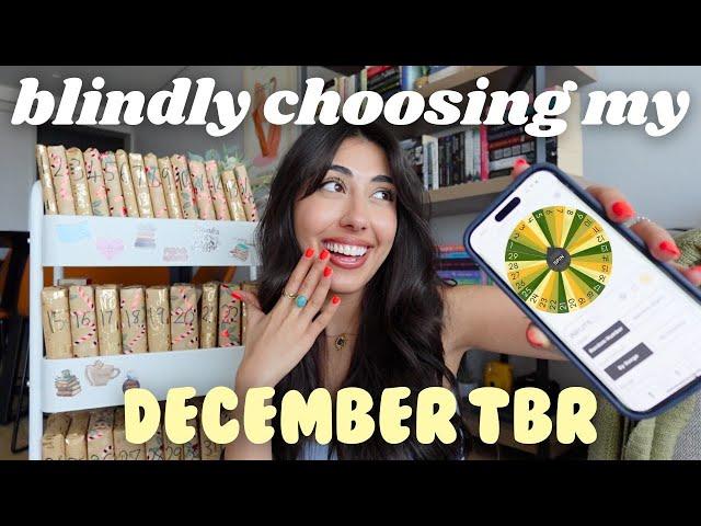 Blindly picking my December tbr all the books I want to read in December