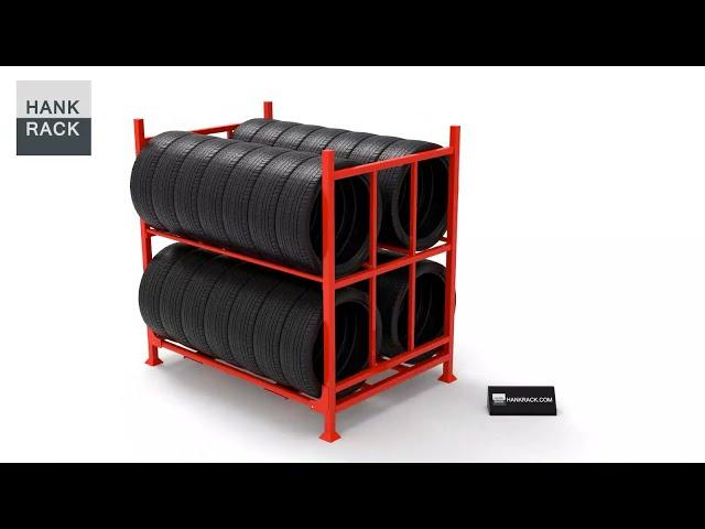 Folding Tire Rack