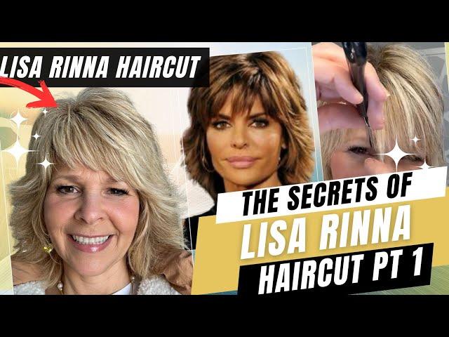 Upgrade Your Style: Lisa Rinna Haircut Tutorial 2024 | Coach Kimmy