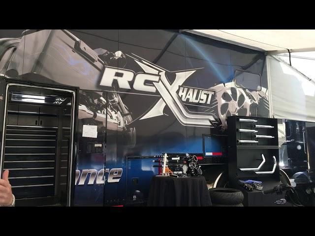 RC Components Wheels and Exhaust at Bike Week!