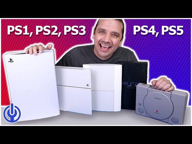 Trying to Fix EVERY PlayStation Ever! PS1, 2, 3, 4, & 5