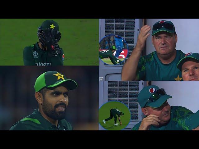 Coach Mickey Arthur looked very angry after seeing the bad condition of Pakistan #mickeyarthur