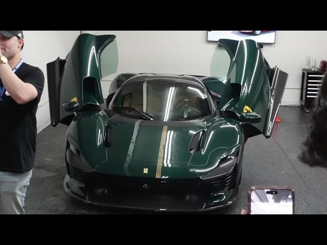 $35 Million Ferrari Collection Hidden Under a Cars and Chronos Car Meet!