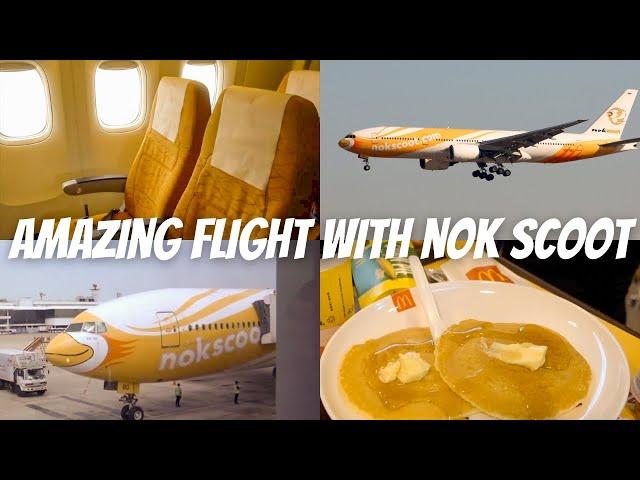 [NOK SCOOT] Bangkok ︎Narita | Walk around Swannabhumi Airport early in the morning.