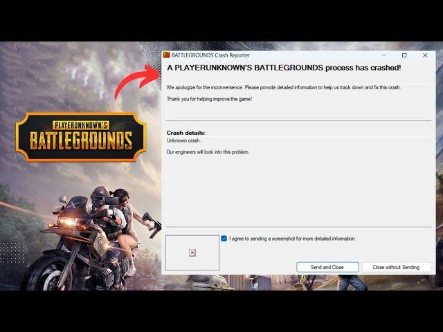 Fix Pubg Battlegrounds Crash Reporter