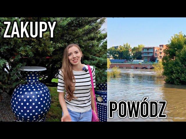 Zakupy Ceramika Bolesławiec I Przeprowadzka podczas powodzi