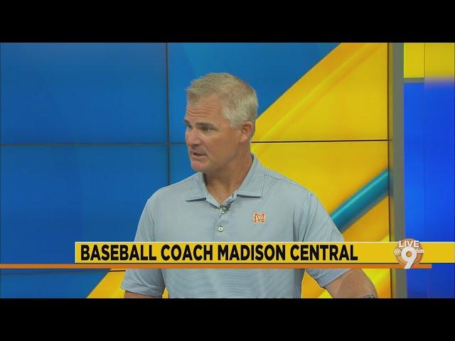 Madison Central baseball coach Patrick Robey