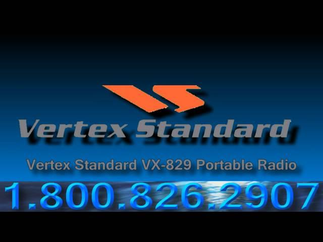 Vertex Standard VX-829 Portable Radio: An Overview