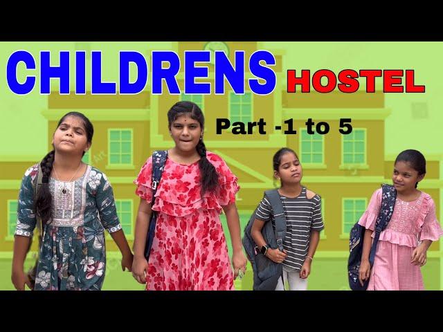 CHILDRENS HOSTEL Part 1 to 5 full video || rider mallesh hostel video|| childrens comedy videos