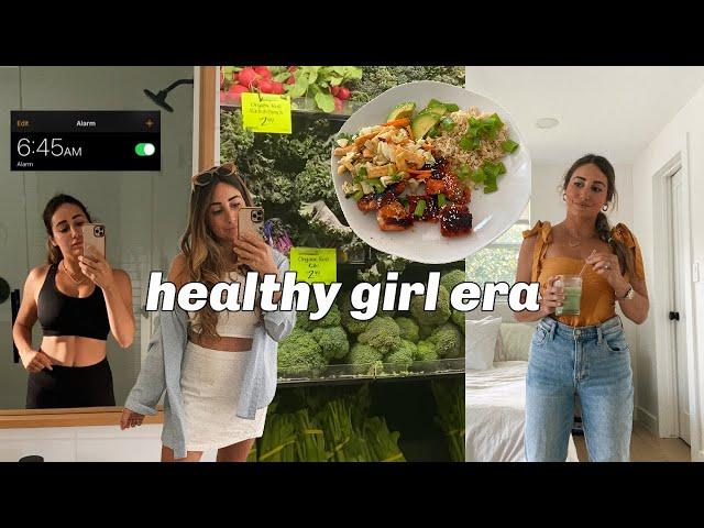 in my Healthy Girl Era | hot pilates, salmon bowls, Whole Foods haul | Sam Ozkural