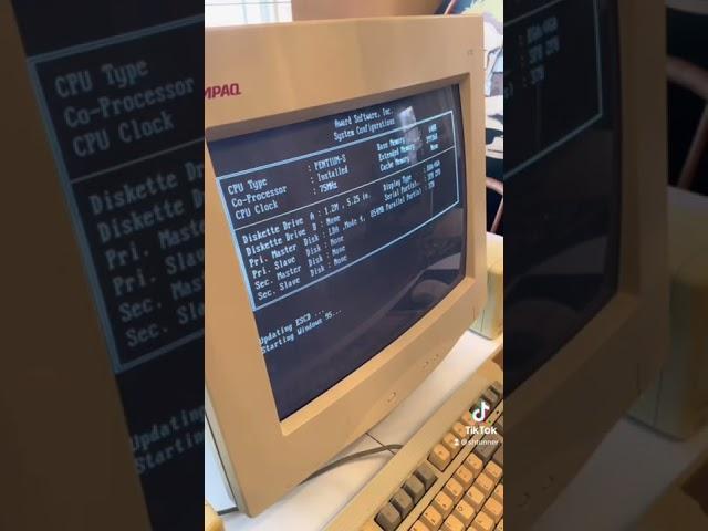 Windows 95 ASMR #retrocomputer