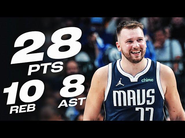 Luka Dončić Drops Near Triple-Double In Game One of the Season | October 24, 2024