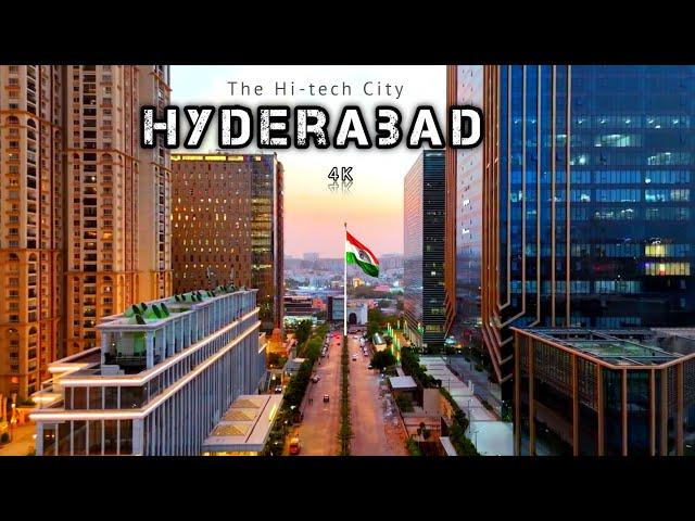 Hyderabad City | Hyderabad Hitech City Drone View | Hyderabad City 4k Cinematic Video | City Impulse