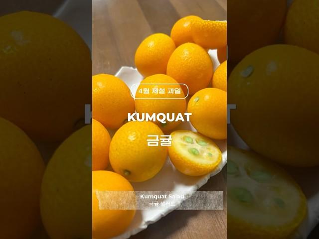 봄 제철과일 금귤 Kumquat