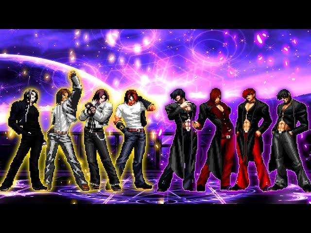 Kyo Team VS. Iori Team [King VS. S.Kazuya.Avi] Tournament Match 19 [KOF Mugen]