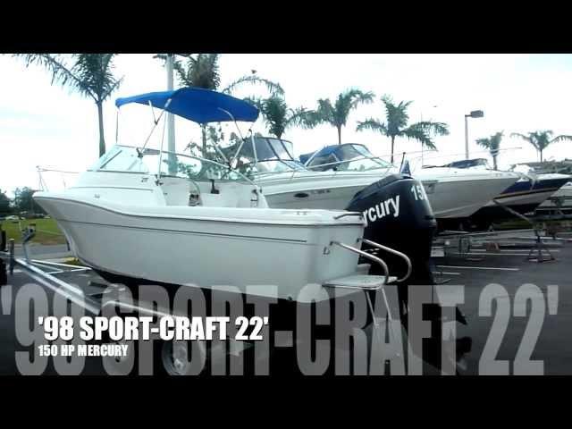 1998 Sport-Craft 211/221 Walkaround - Boats International