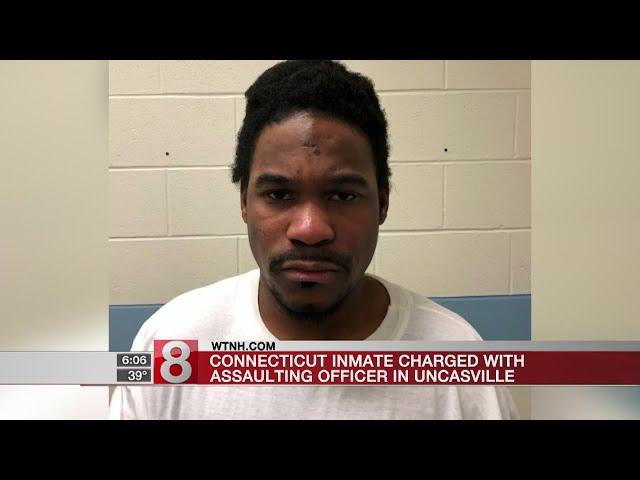 Inmate charged with assaulting corrections officer at Uncasville prison