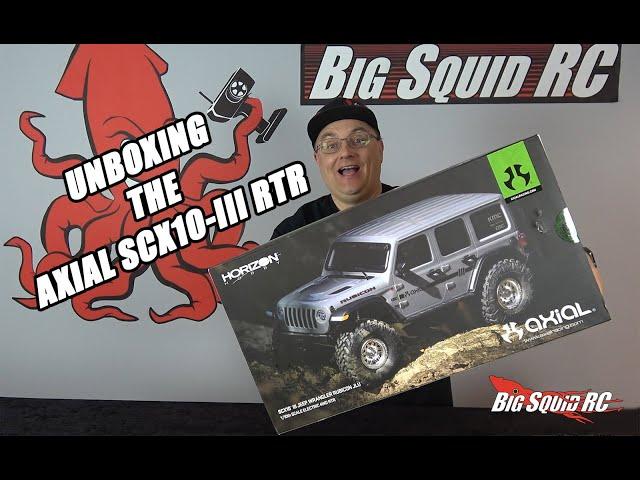 Unboxing Axial Racing SCX10 III Jeep Wrangler Rubicon RTR Scale Trail Truck Crawler