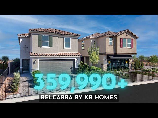 Plan 1998 Plan 2469 Belcarra KB Homes Las Vegas Home Tour New Construction