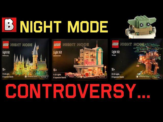 New LEGO Night Mode Light-Up Kits! Developement Misunderstanding... also baby yoda | LEGO News!