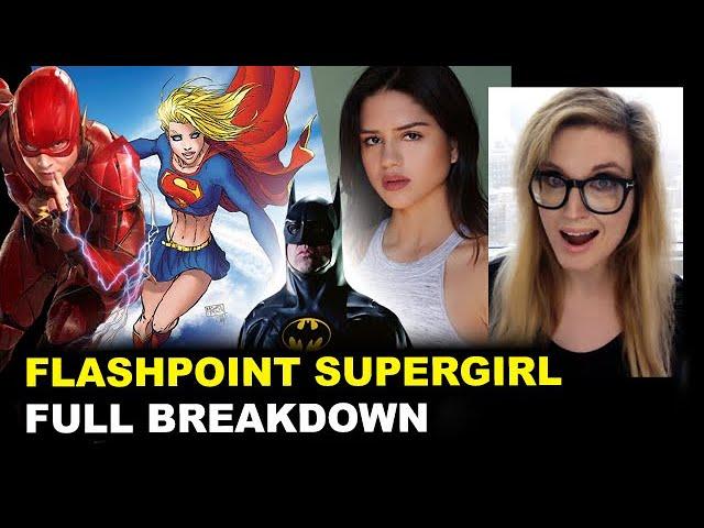 Flashpoint Supergirl - Sasha Calle joins DCEU!