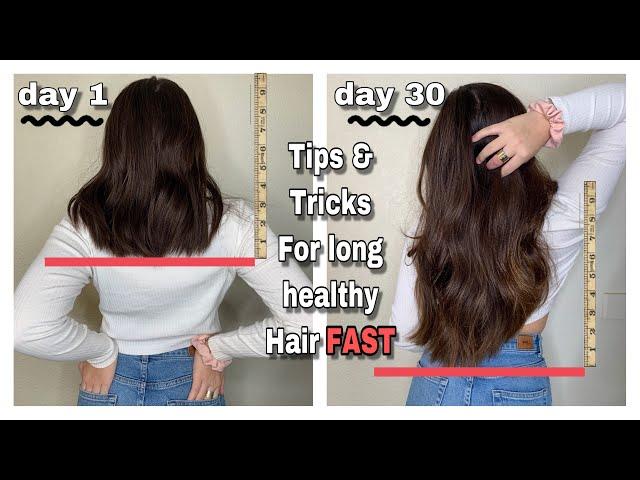 How To Grow Your Hair Long FAST!! *3 Inches In a Month* (Best Tips For Growth)