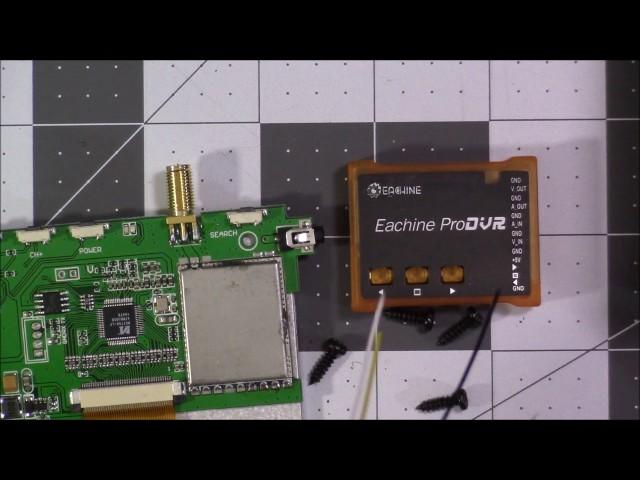 How to Install DVR on Eachine EV800 Goggles Eachine DVR Pro Full Installation including soldering