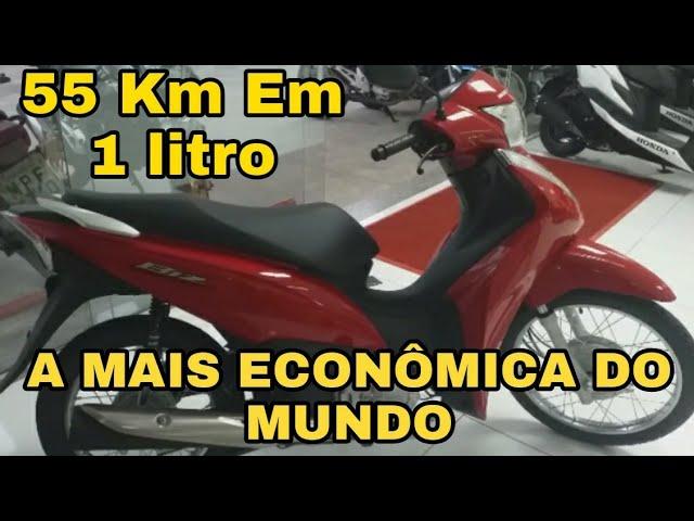 NOVA HONDA BIZ 110i 2022 A MOTO MAIS ECONÔMICA DO MUNDO 