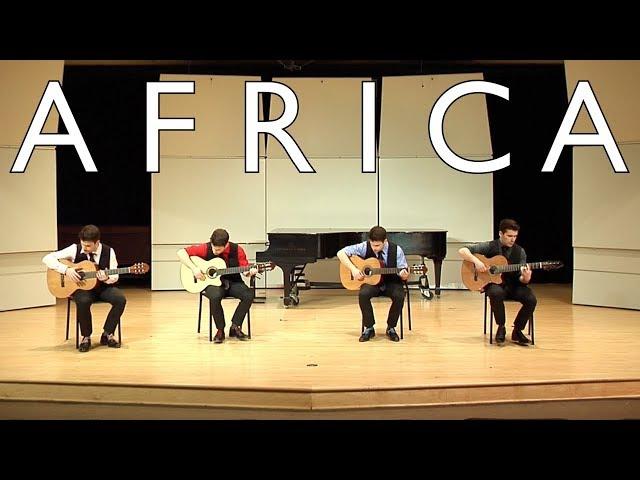 Toto: AFRICA (Guitar Quartet)