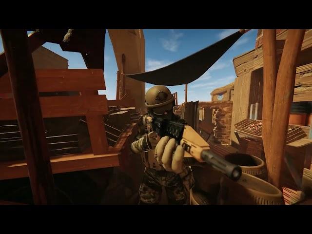 Desert Storm Trailer - Full-Body-VR PvP Shooter