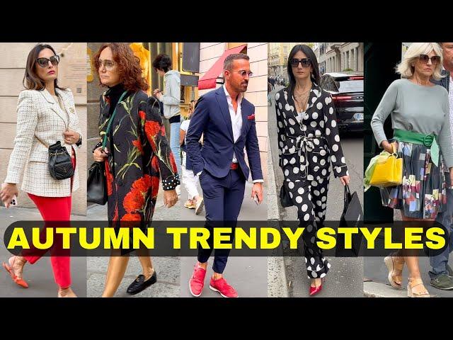  Fall Fashion on Milan's Most Luxurious Street