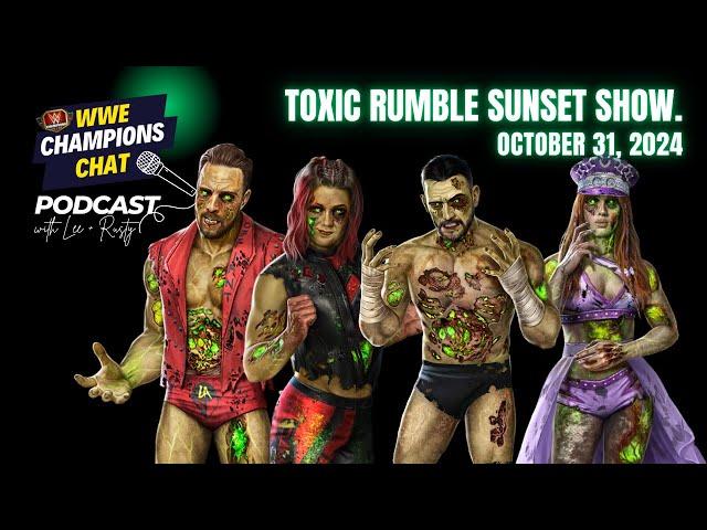 Toxic Rumble Sunset Show and Crown Jewel Predictions