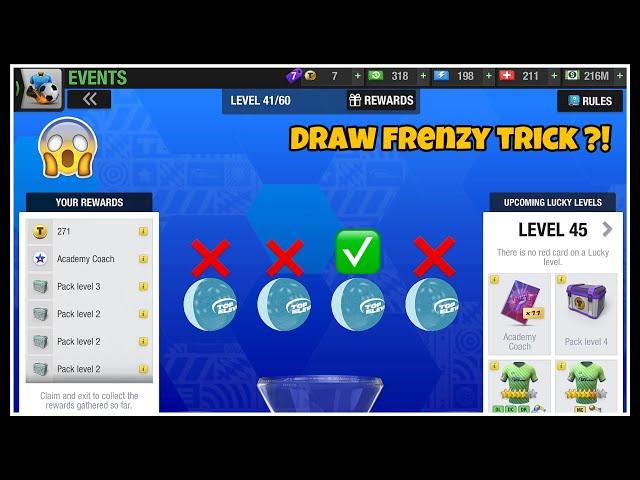  New  Draw Frenzy Trick ?! | Top Eleven 2023