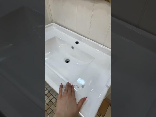 Дизайн мебели для ванной комнаты. Тумба с раковиной. #мебель #ванная #раковина #ваннаякомната