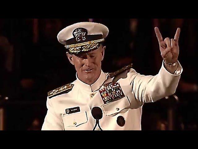 Admiral McRaven Leaves the Audience SPEECHLESS | One of the Best Motivational Speeches