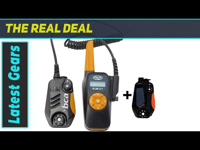 BCA BC Link 2.0 FRS Radio Walkie Talkie: The Ultimate Backcountry Communication Tool