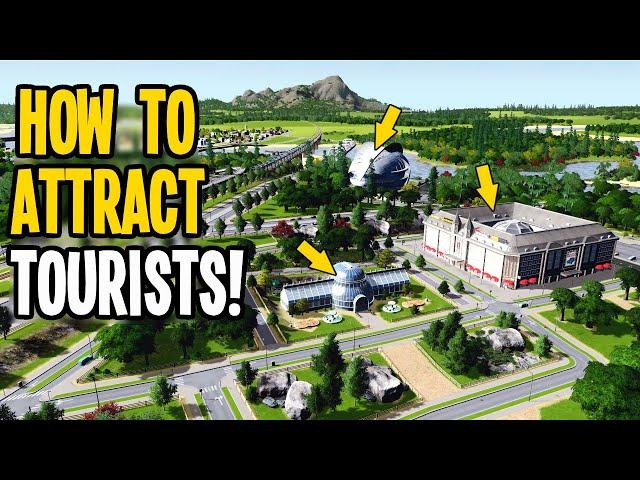 Is your City Short on Money? Then Tourism is Your Answer in Cities Skylines!