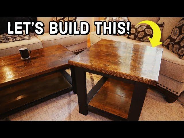 How to Make a Wood End Table | DIY